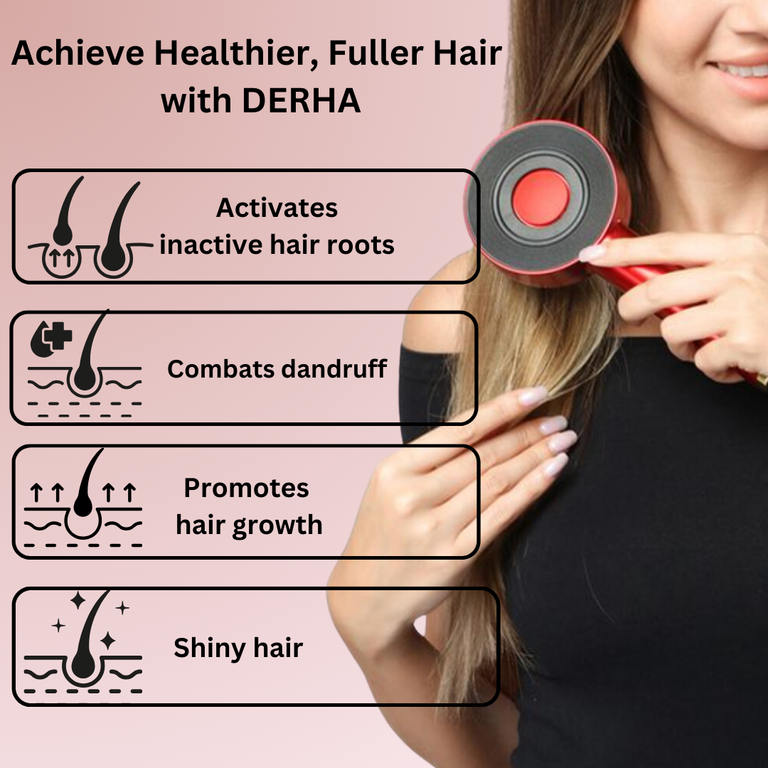 DERHA Hairbrush - Where Health Meets Beauty